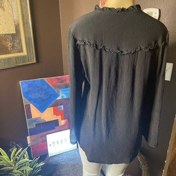 🖤Unique Drew Silk Top! - Picture 6 of 10